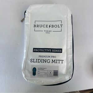 Bruce Bolt Protective Series Premium Pro Sliding Mitt Mint Adult NWT